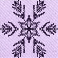Ахгли Компанија Внатрешен Правоаголник Со Шема На Виолетова Цветна Виолетова Површина Килими, 7'9'