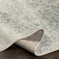 Уметнички ткајачи Харпут Медалјон област килим, сива, 3 '16'