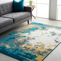 Уметнички ткајачи Алденвале Аква модерна 2 '2'11 Област килим