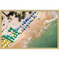 Мармонт Хил - Чадори на плажа Сликарство печатење на завиткано платно