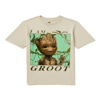 Marvel Boys Groot Graphic маица, големини 4-18