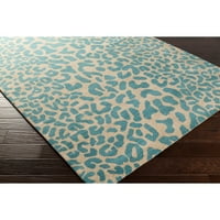Уметнички ткајачи Bicauri Teal Modern 7'6 9'6 Област килим