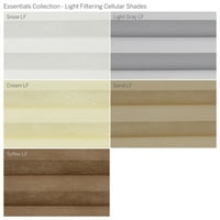 Колекција на Custom Essentials, безжична светлина за филтрирање на светлина, песок, 1 4 Ширина 48 Должина
