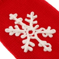 Mitten Grove Women Womenies Nadits плетени зимски капчиња без прсти, топло потопло црвено