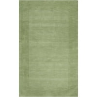 Уметнички ткајачи Мистик граничи со килим, трева зелена, 8 '11'