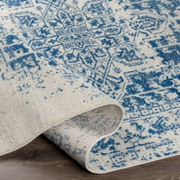 Уметнички ткајачи Харпут Медалјон област килим, морнарица, 3 '14'