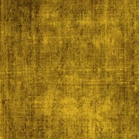 Ахгли Компанија Затворен Правоаголник Ориентални Жолти Индустриски Област Килими, 6'9'