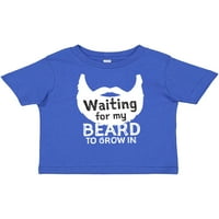 Инктастично чекање за мојата брада да расте во маица за девојчиња за девојчиња за девојчиња