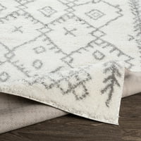 Уметнички ткајачи Hawk Medium Grey 2 '3' Глобален граничен правоаголник област килим