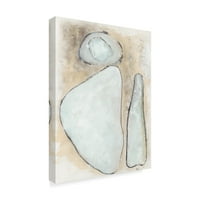 Трговска марка ликовна уметност Апстрактна платно уметност „Тајната на камењата“ од Роб Деламатер