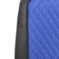 Група Универзална AFFH1018SOLIDBLUE BLUE FAU FAU CAR SEAT SEATERS со освежувач на воздухот