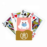 Цртан Филм Прекрасна Мачка Симпатична Слатка Кралска Флеш Покер Игра Со Карти