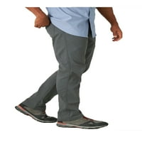 Вранглер Сенка Црна АТГ Опрема За Сите Терени Синтетички Опуштени Панталони Со Директно Вклопување-32