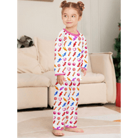 Детски Божиќни Пижами За Момчиња И Девојчиња Долг Ракав