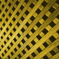 Ахгли Компанија Внатрешен Правоаголник Со Дезен Длабоко Жолта Површина Килими, 8 '10'