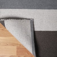 Супериорен килим на отворено во затворен простор во затворен простор, 6 '9', сиво