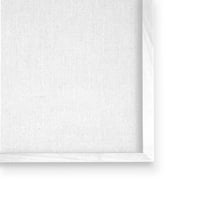 СТУПЕЛ ИНДУСТРИИ Дрвја Рефлексија Модерен пејзаж акварел Ефект Сликарство бела врамена уметничка печатена wallидна уметност, дизајн од Кендра Шеденхелм