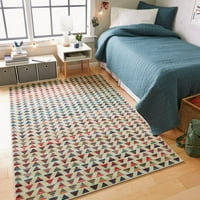 Mohawk Home три бода печатен килим во мулти, 8'x10 '